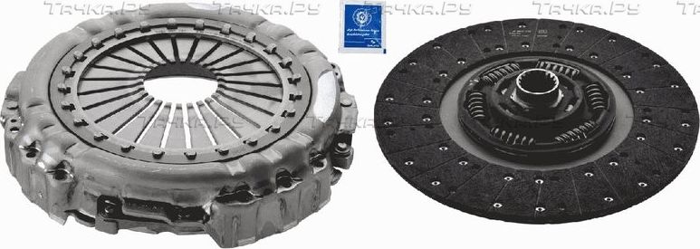 Сцепление (комплект) SACHS XTend для Mercedes-Benz Actros MP4 2011-2019. Артикул 3400 700 531