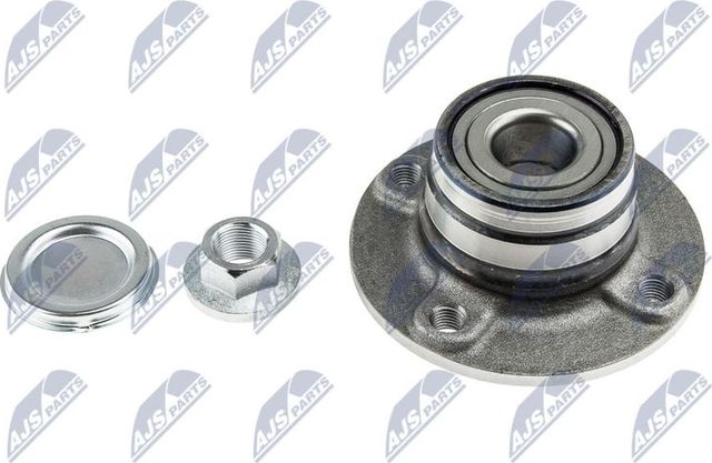 Ступица колеса с интегрированным подшипником NTY задняя правая/левая для Opel Tigra B 2004-2010. Артикул KLT-PL-014