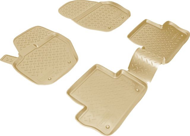 Коврики Норпласт для салона Volvo XC60 I 2008-2017 БЕЖЕВЫЕ. Артикул NPL-Po-96-01-B