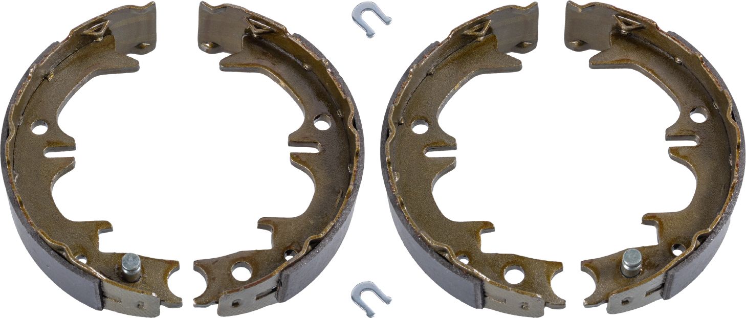 Тормозные колодки (стояночная тормозная система) Blue Print. Артикул ADT34168