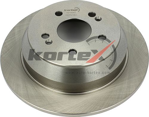 Диск торм. CHERY TIGGO 4 задн. (d=288mm) (Kortex). Артикул KD0641