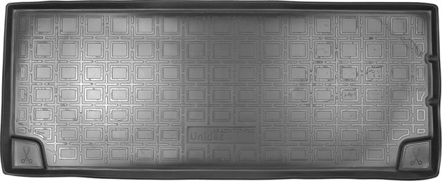 Коврик Норпласт для багажника BMW X7 G07 (разложенный 3 ряд) 2018-2026. Артикул NPA00-T07-790