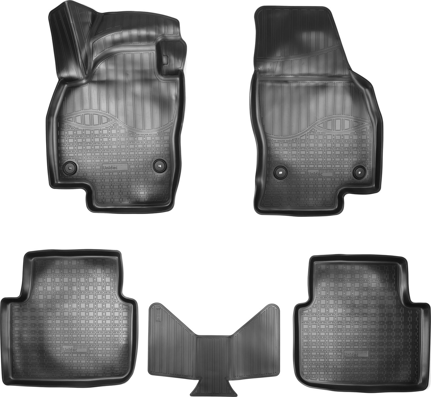 Коврики 3D Норпласт для салона Skoda Scala 2019-2026. Артикул NPA11-C81-770