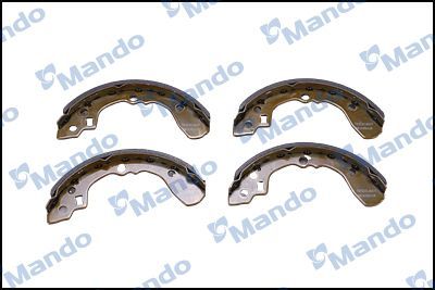 Тормозные колодки Mando задние для Kia Rio I 2000-2005. Артикул MLK19