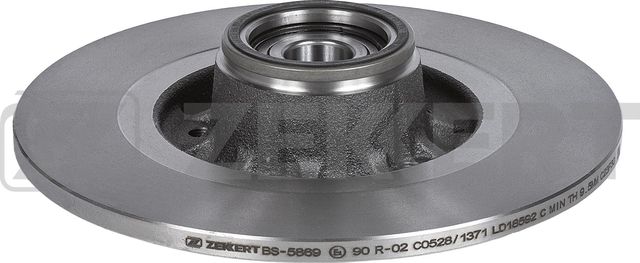 Тормозной диск Zekkert. Артикул BS-5869