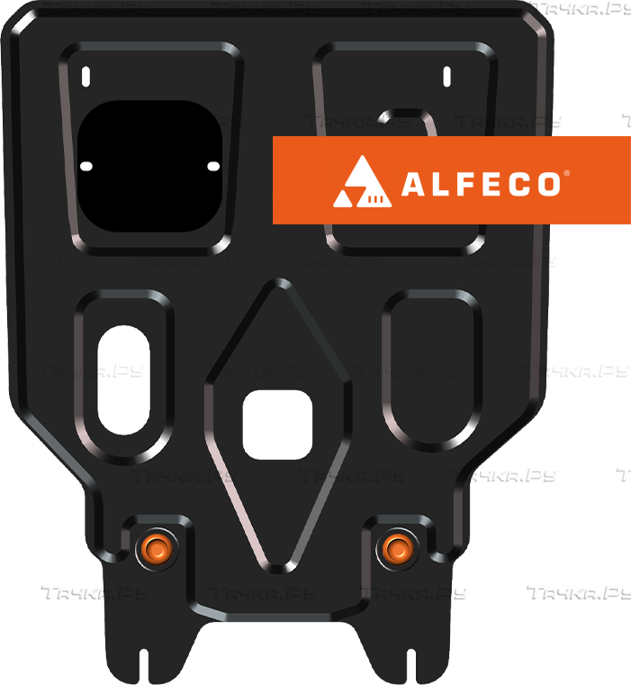 Защита Alfeco для картера и КПП Honda Jazz II 2008-2014. Артикул ALF.09.14