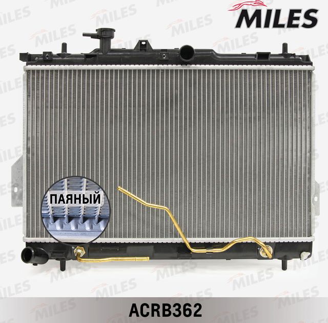 Радиатор охлаждения двигателя Miles для Hyundai Matrix I 2001-2010. Артикул ACRB362
