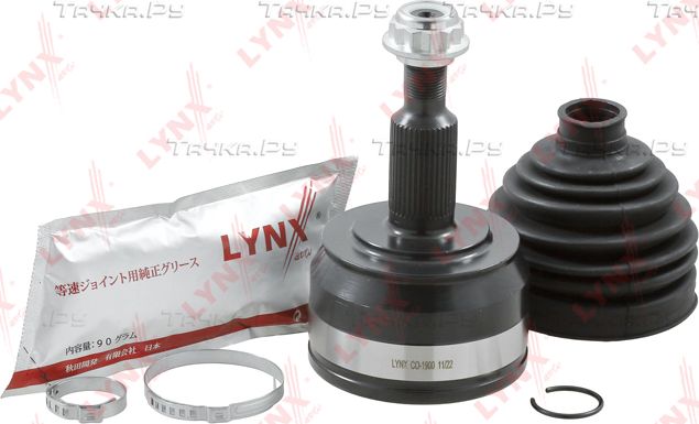 Шрус наружный (граната) LYNXauto передний для Volkswagen Multivan T5 2013-2015. Артикул CO-1900