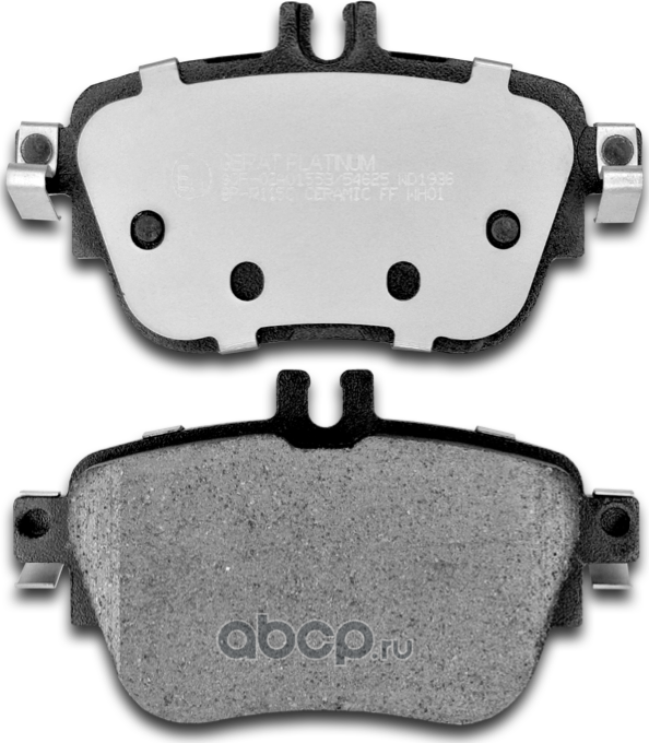 Тормозные колодки Gerat BP-R115C (задние) Ceramic Gerat. Артикул BPR115C