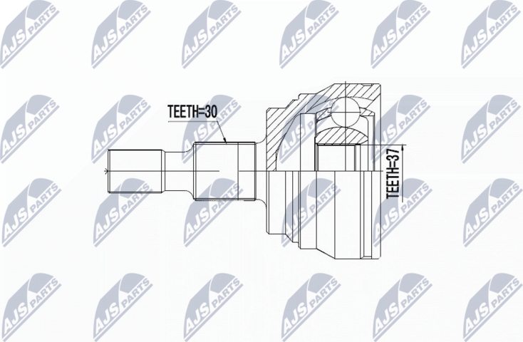 Шрус наружный (граната) NTY. Артикул NPZ-ME-020