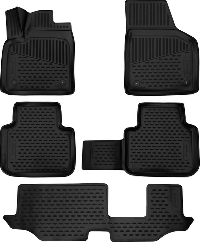 Коврики 3D Element для салона Volkswagen Teramont 2018-2026. Артикул ELEMENT3D5158210k