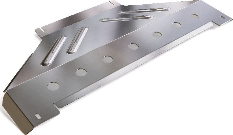 Защита алюминиевая ТСС (4 мм) для электродвигателя Evolute I-Joy 2022-2026. Артикул ZKTCC00599