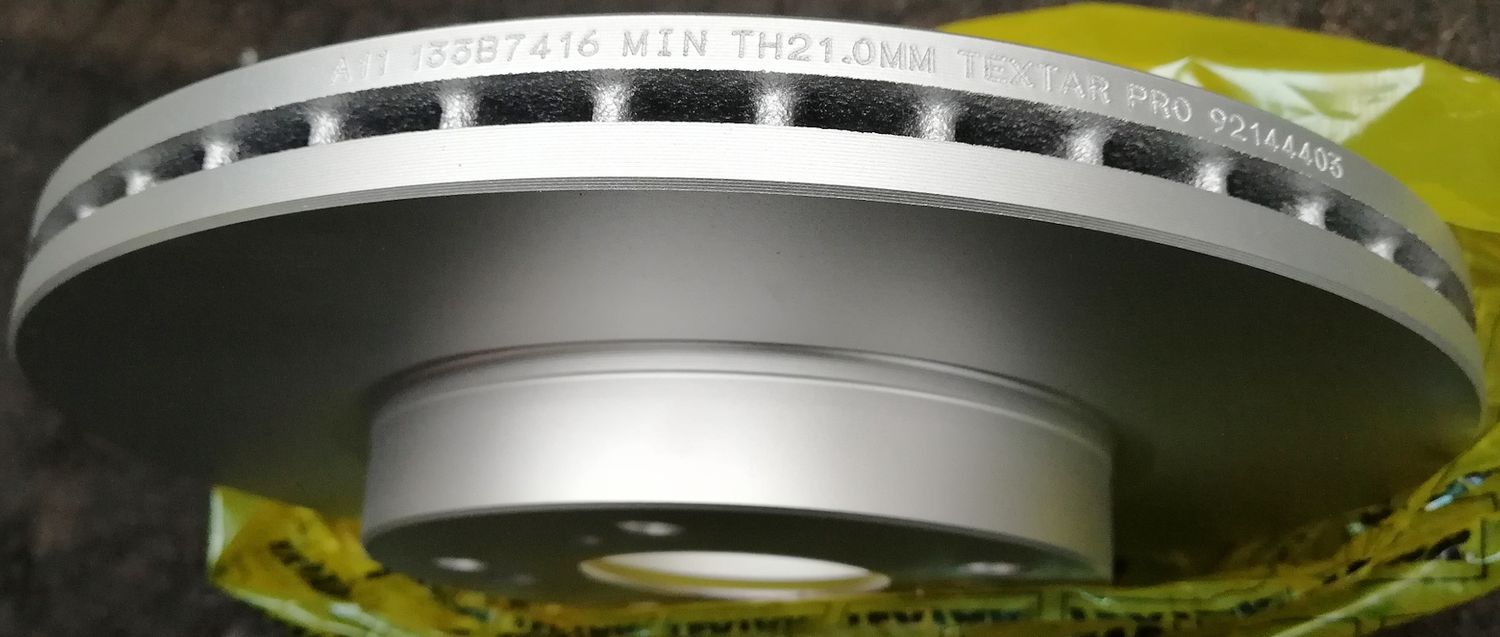 Тормозной диск Textar Pro. Артикул 92144403