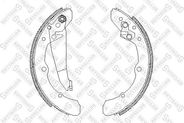 Тормозные колодки Stellox. Артикул 059 100-SX