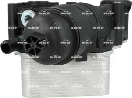 Радиатор масляный с корпусом масляного фильтра NISSAN Qashqai 1 6D 13 NRF. Артикул 310251