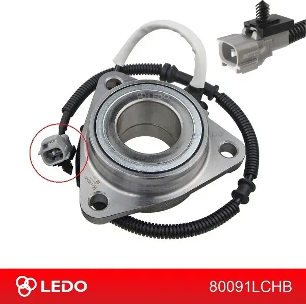 Ступичный подшипник в сборе (Ledo). Артикул 80091LCHB