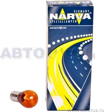 Лампа автомобил.PY21W 12V-21W (BAU15s) (Narva). Артикул 17638