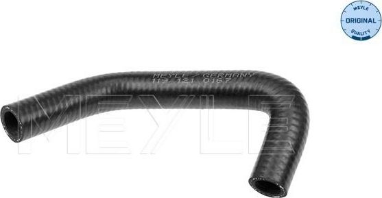 Патрубок радиатора (системы охлаждения) Meyle Original для Audi Cabriolet 1995-2000. Артикул 119 121 0167