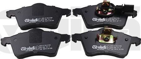 Тормозные колодки Vika передние для Volkswagen Transporter T4 1990-2003. Артикул 66980007801