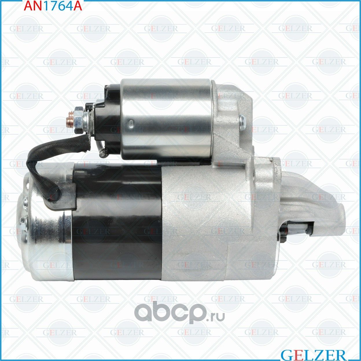 Стартер Nissan Almera (N15) 95-00, Nissan Almera N16 00-06, Nissan Almera Tino ( (Gelzer). Артикул AN1764A