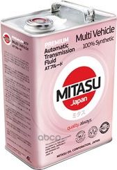MITASU 4L PREMIUM MV ATF МАСЛО ТРАНСМИСИОННОЕ DEXRON IIIH LT71141 MOPAR AS68RC M. Артикул MJ3284