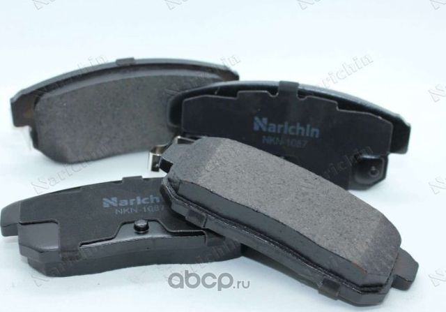 Колодки тормозные, дисковые (Narichin). Артикул NKN1087