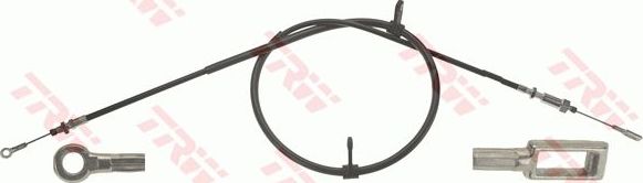 Трос ручника (тросик ручного тормоза) TRW. Артикул GCH588