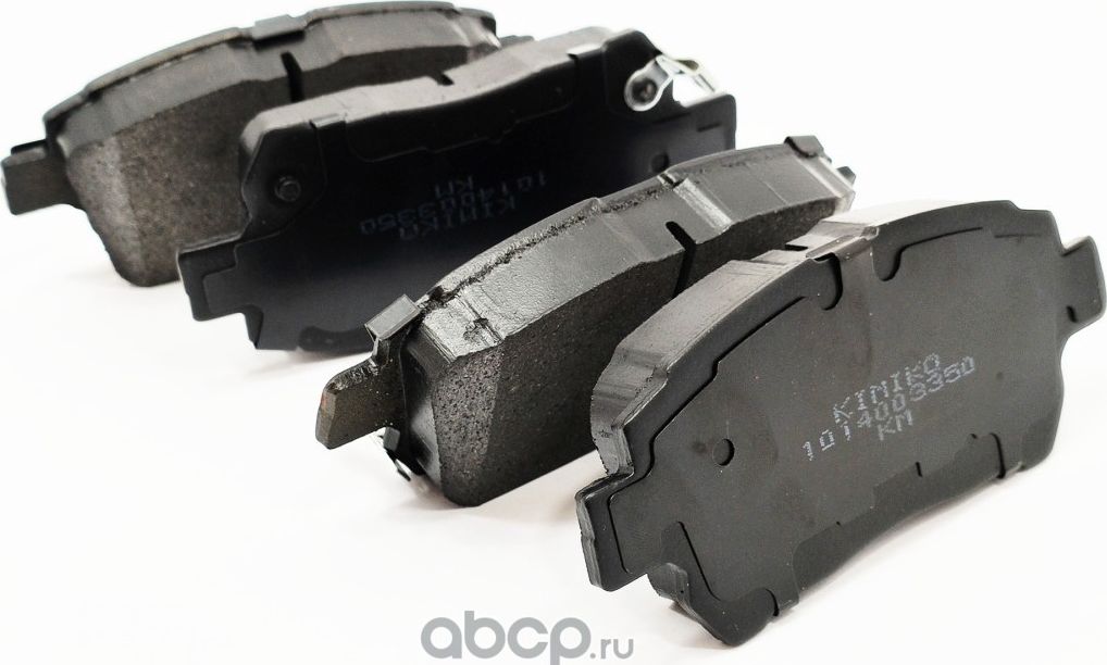 КОЛОДКИ ТОРМОЗНЫЕ, ПЕРЕДНИЕ (КОМПЛЕКТ) BYD F3 (2005- )/ G3 (2009- ), TOYOTA CORO (Kimiko). Артикул 1014003350KM
