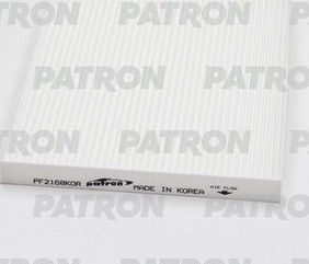 Салонный фильтр Patron для Kia Sportage III 2010-2016. Артикул PF2168KOR