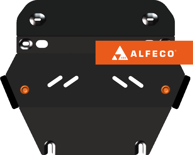 Защита Alfeco для радиатора Isuzu D-Max II 2012-2020. Артикул ALF.60.01