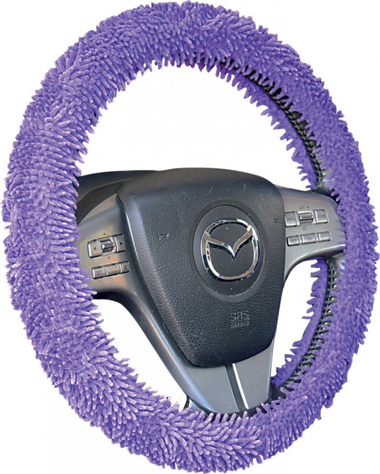 Оплётка на руль Hadar Rosen Fantasy (размер M, трикотаж, цвет ФИОЛЕТОВЫЙ). Артикул 30233