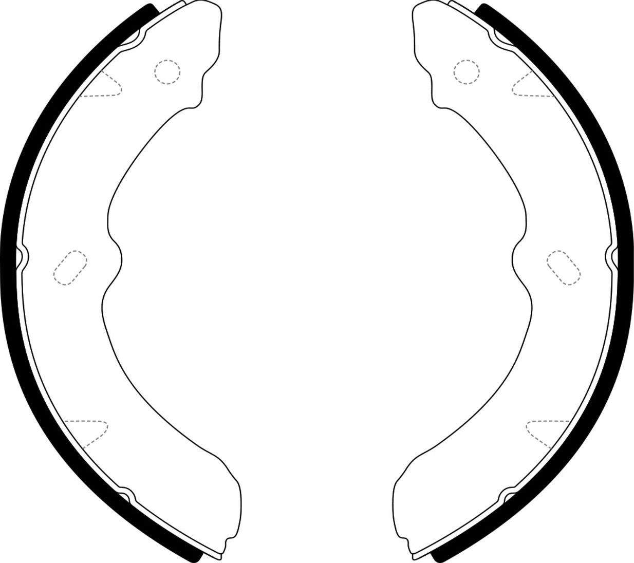 Тормозные колодки NiBK. Артикул FN4460