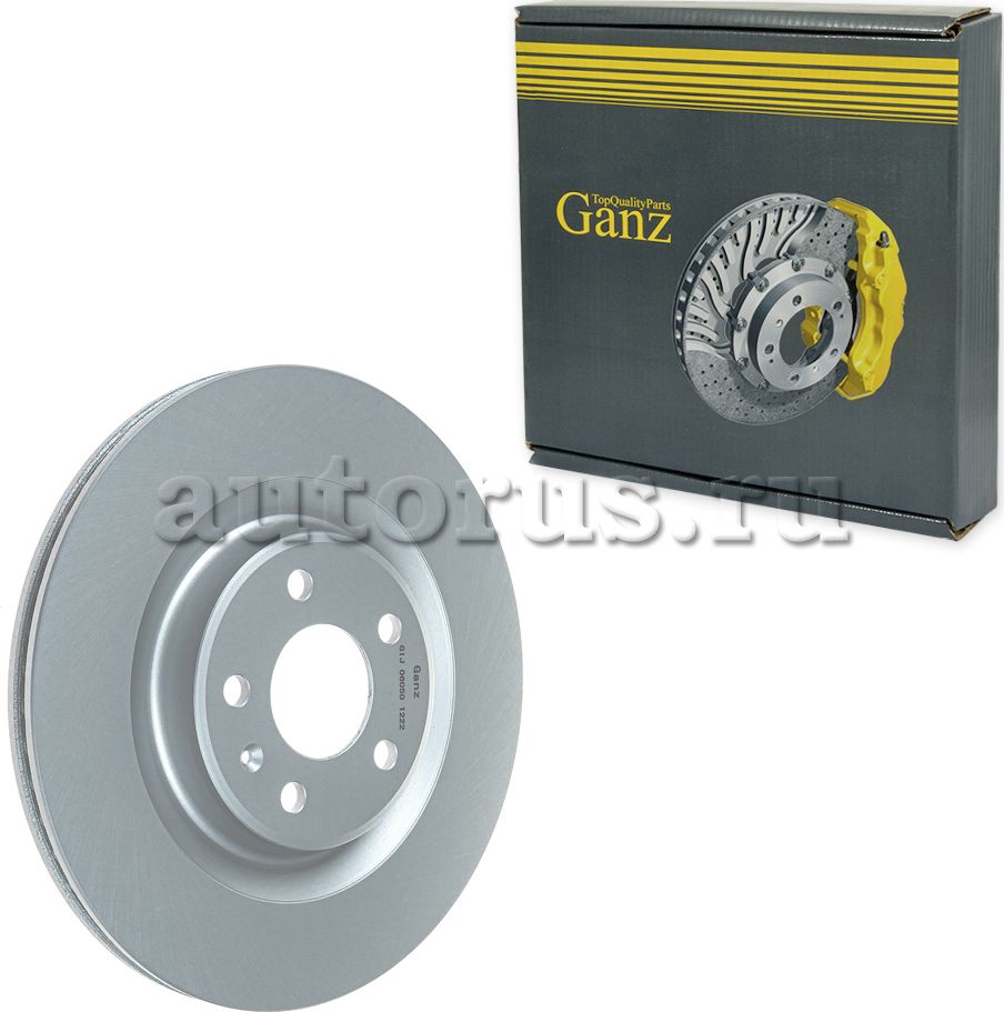 Диск тормозной задний (Ganz). Артикул GIJ06050