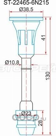 НАКОНЕЧНИК КАТУШКИ NISSAN QR20DE 22448-8H315 (SAT). Артикул ST224656N215