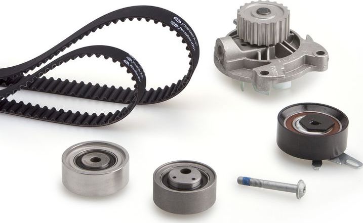 Помпа (водяной насос) с комплектом ремня ГРМ Gates PowerGrip®. Артикул KP45323XS