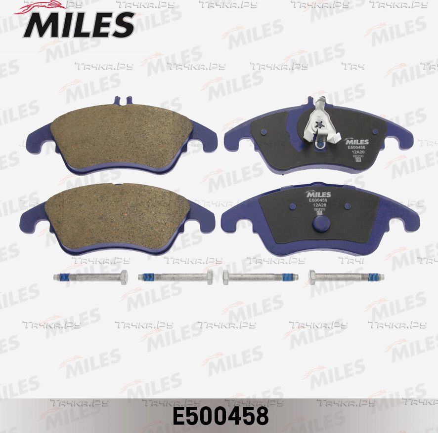Тормозные колодки Miles (Керамика). Артикул E500458