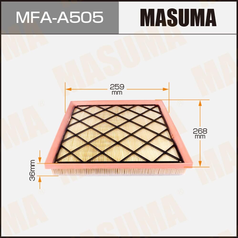 Воздушный фильтр Masuma. Артикул MFA-A505