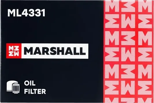 Фильтр масляный (Marshall). Артикул ML4331