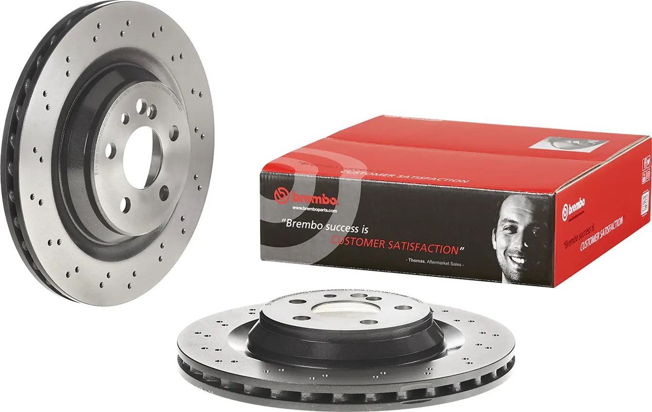 Тормозной диск Brembo PRIME LINE - UV Coated. Артикул 09.B842.21