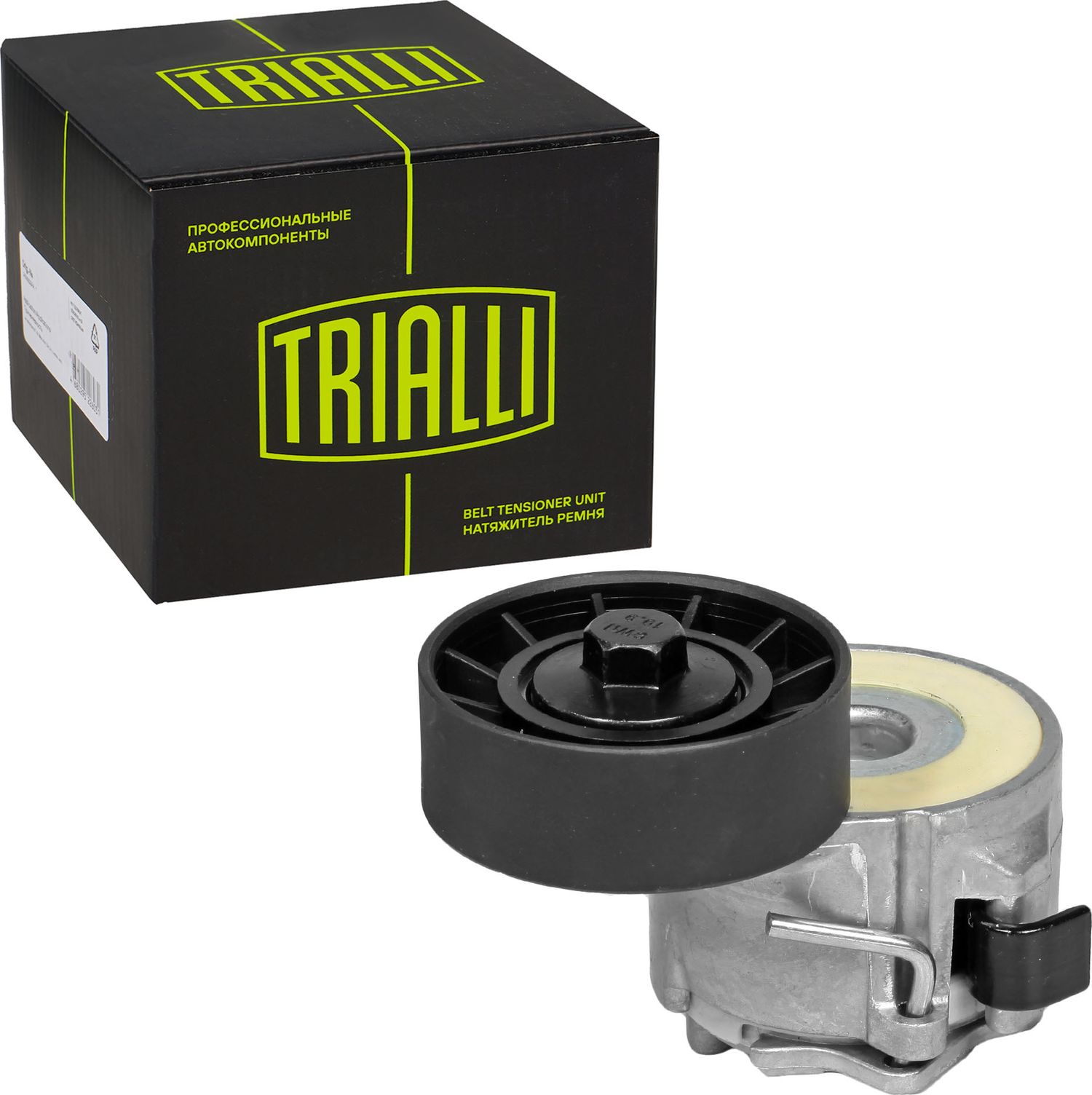Натяжной ролик (натяжитель) приводного клинового зубчатого ремня Trialli. Артикул CM 0910