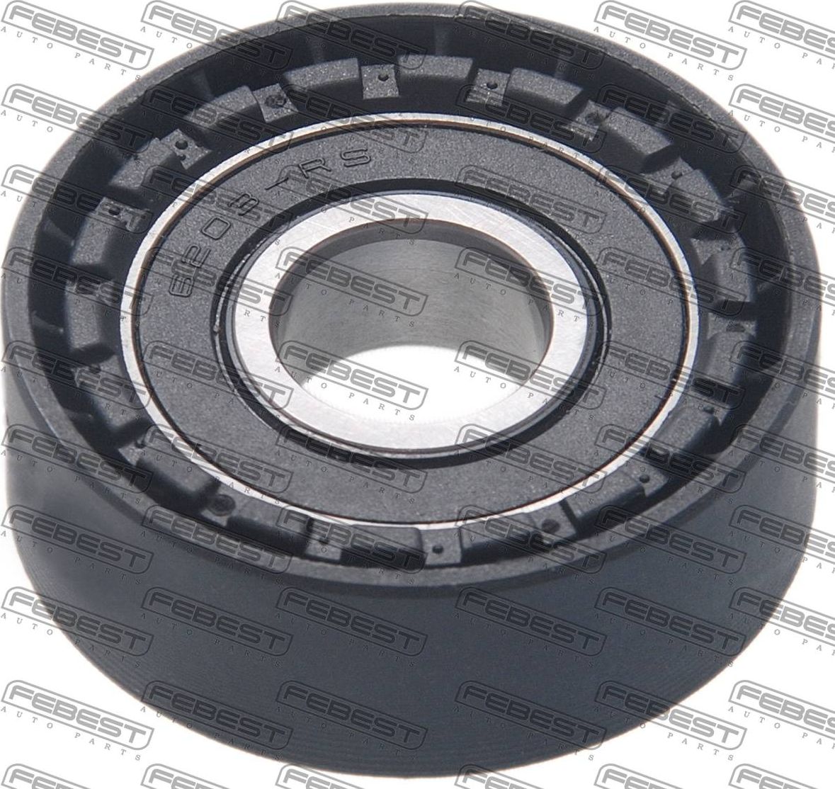 Натяжной ролик (натяжитель) приводного поликлинового ремня Febest. Артикул 2187-FYD3