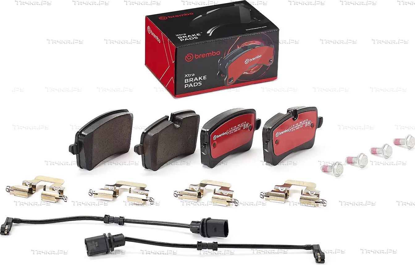 Тормозные колодки Brembo XTRA LINE для Audi A6 IV (C7) 2010-2018. Артикул P 85 118X