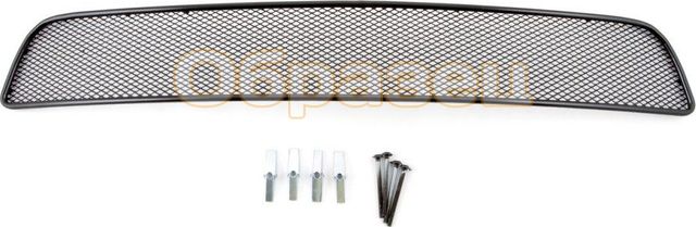 Сетка внешняя Arbori на бампер, черная 15мм (2 шт) для Kia Sportage IV рестайлинг 2018-2026. Артикул 01-302618-151