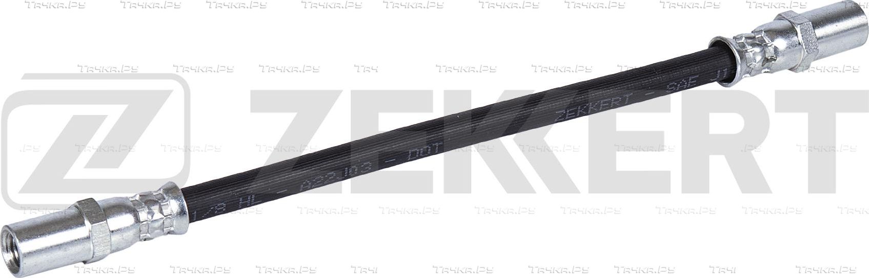 Тормозной шланг Zekkert задний для ВАЗ 1111 Ока 1988-2008. Артикул BS-9496