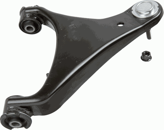 Поперечный рычаг передней подвески Lemforder правый верхний для Land Rover Discovery IV 2009-2016. Артикул 39088 01