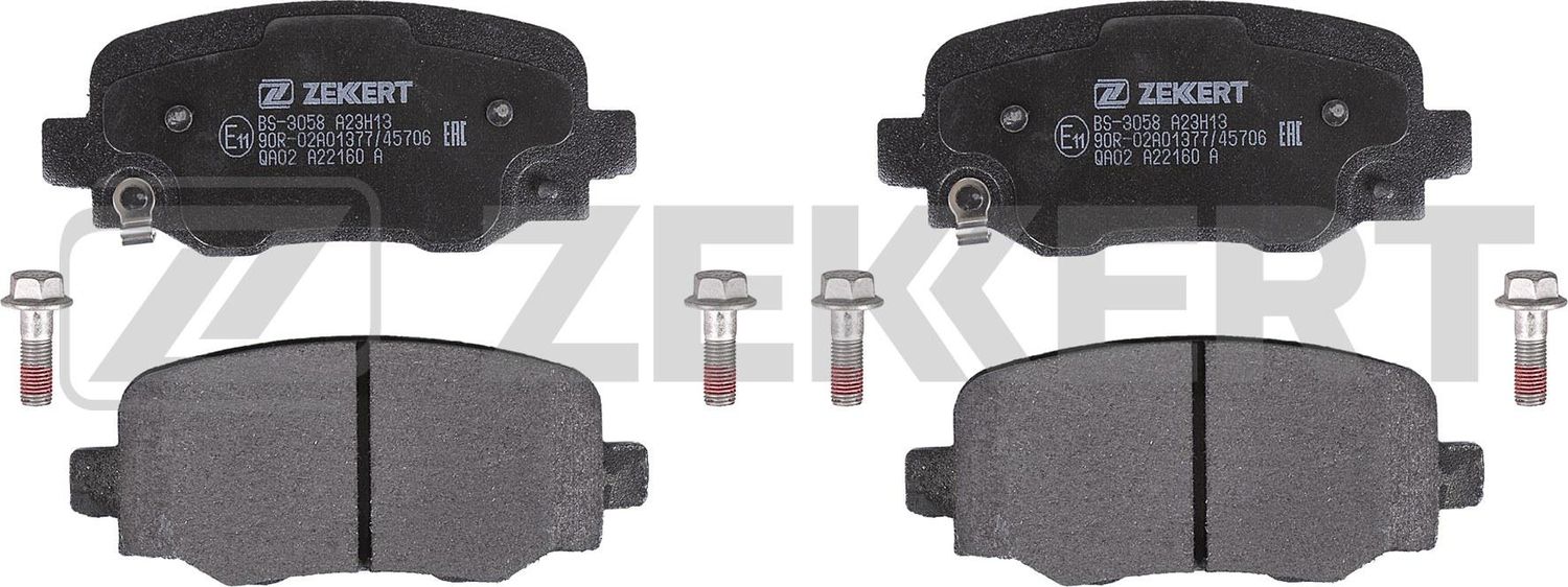 Тормозные колодки Zekkert. Артикул BS-3058