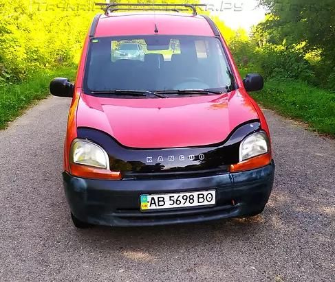 Дефлектор VT52 для капота Renault Kangoo I 1997-2003. Артикул RL10VT