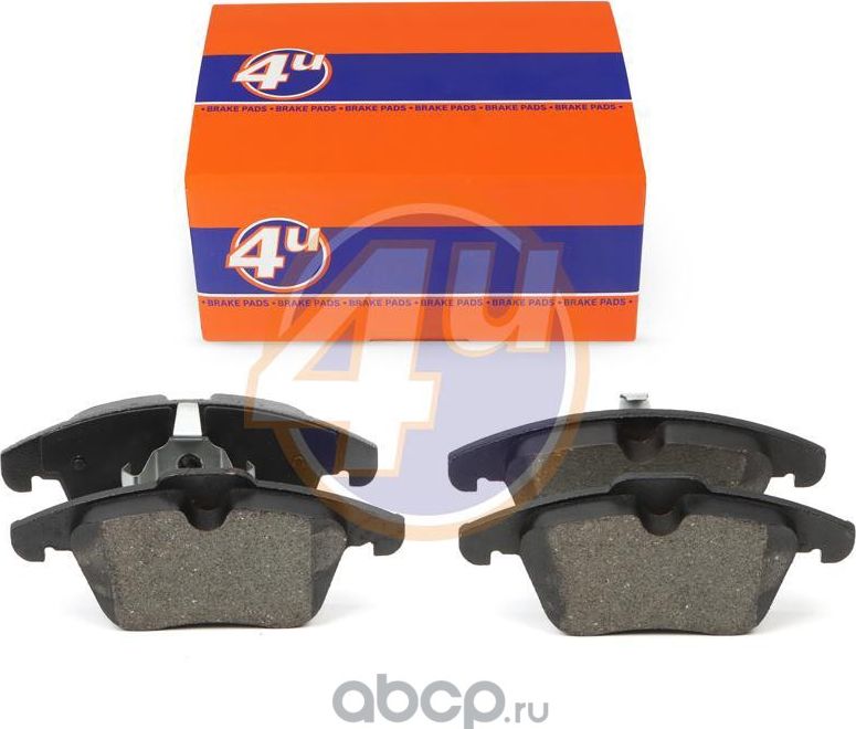 Колодки тормозные (4U). Артикул 4UBP0056