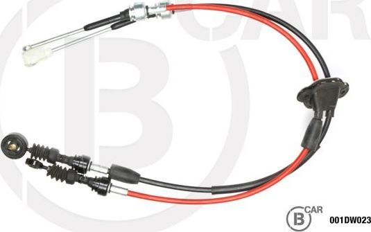 Трос переключения передач КПП B CAR. Артикул 001DW023