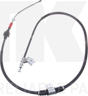 Трос ручника (тросик ручного тормоза) NK. Артикул 903024